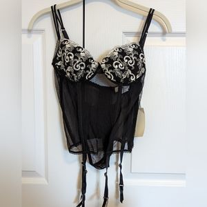 Cinema Etoile Seductive Wear vintage New with tags bustier and thong